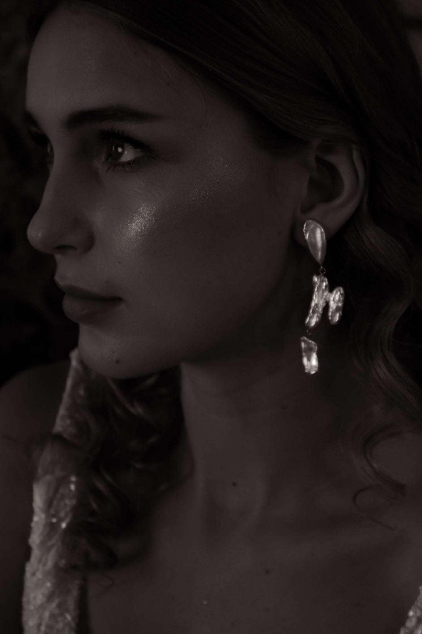 Winter earrings