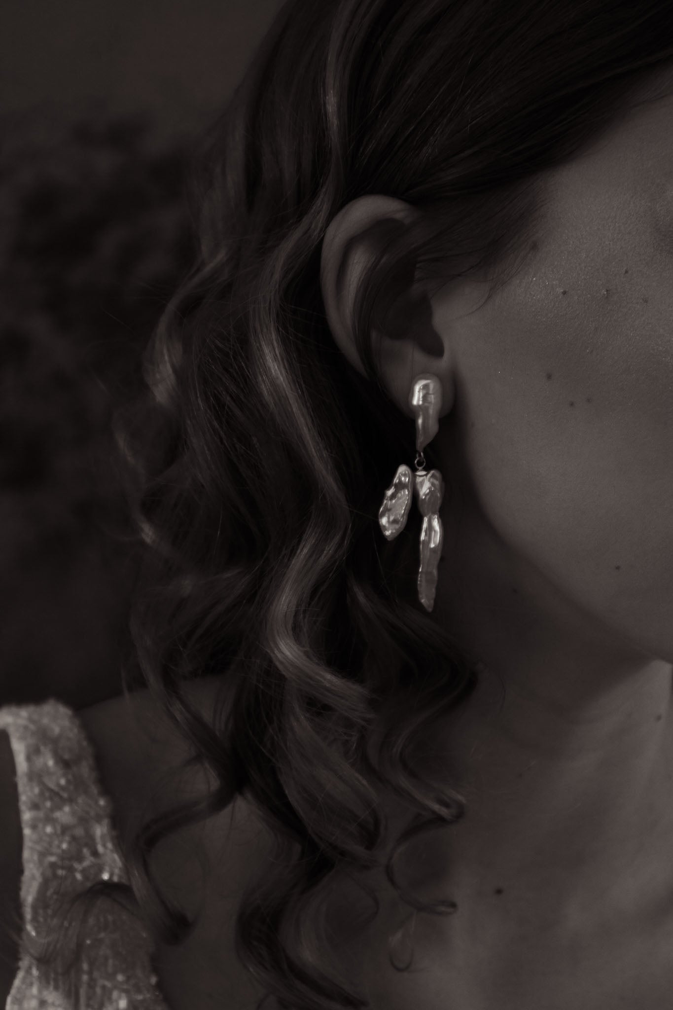 Winter earrings