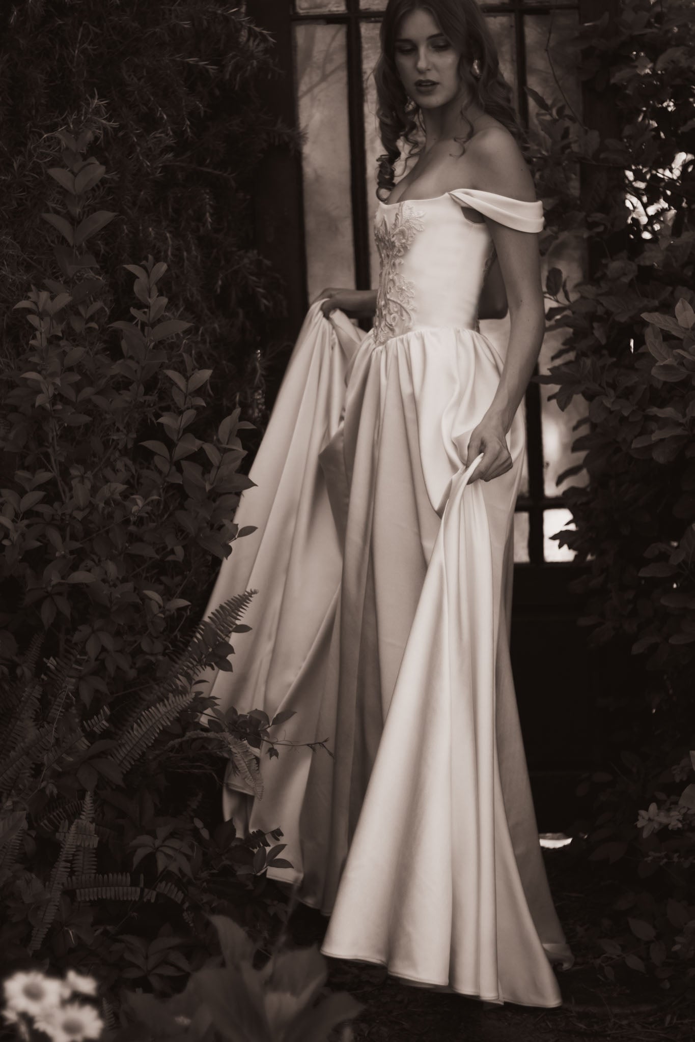 Rainy Night Wedding Dress