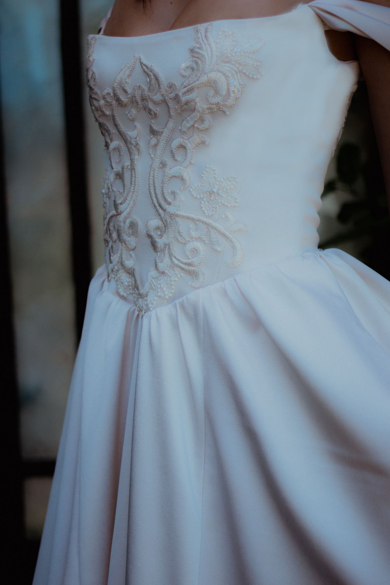 Rainy Night Wedding Dress