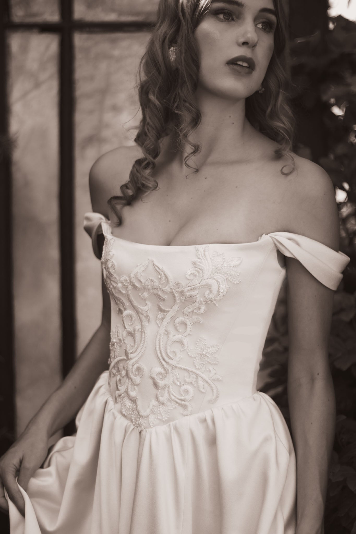 Rainy Night Wedding Dress