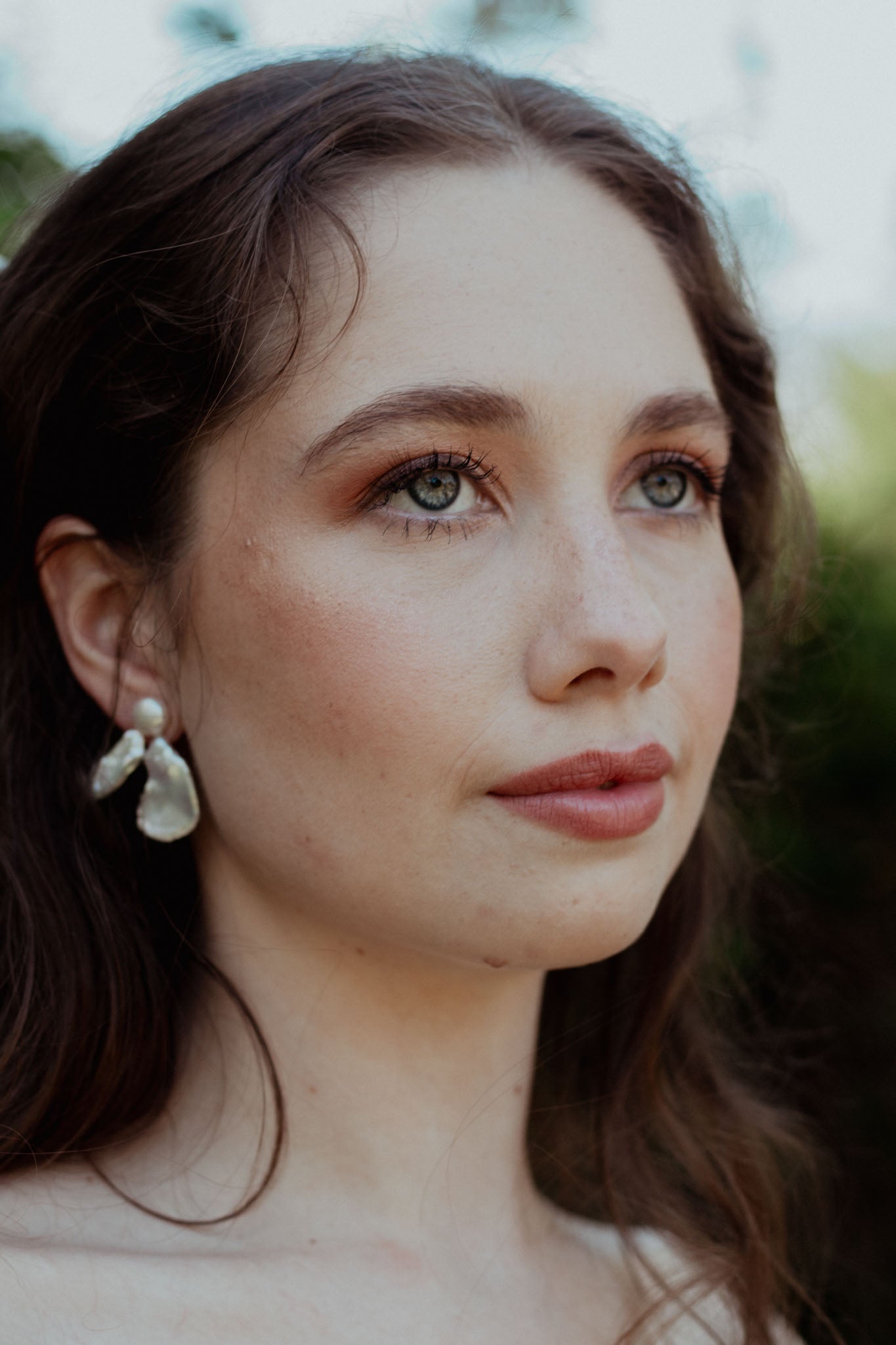 Moth earrings