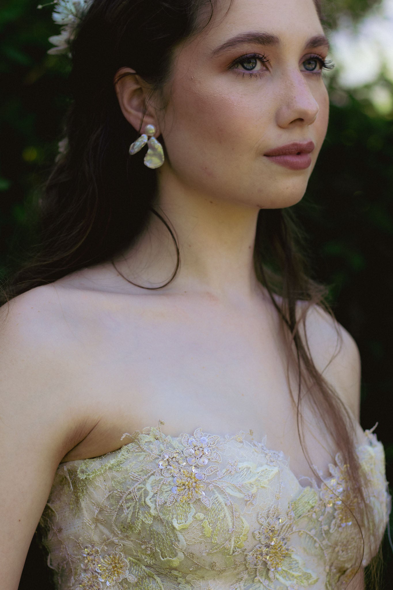 Moth earrings