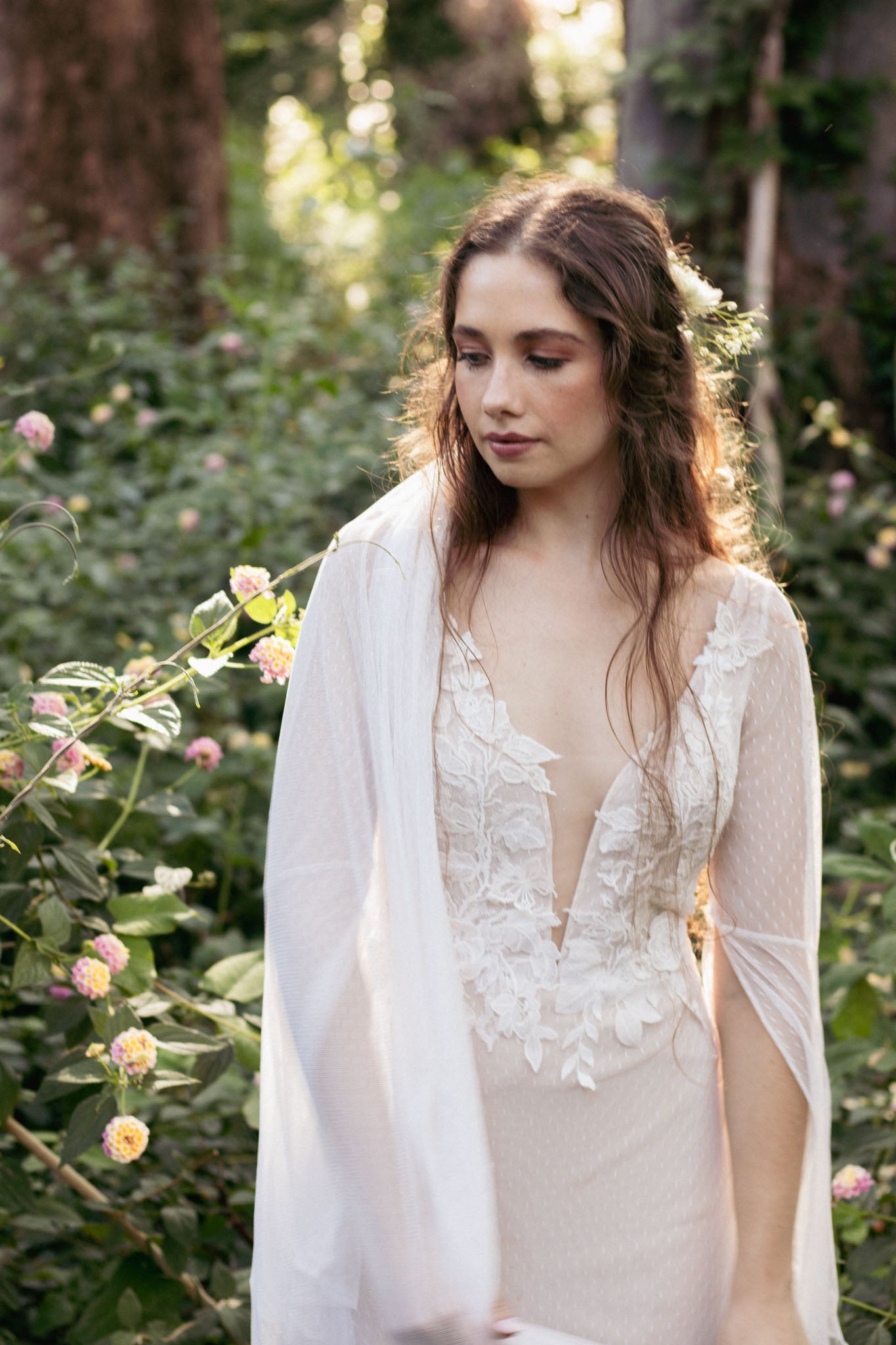 Dew Dotted Tulle Veil