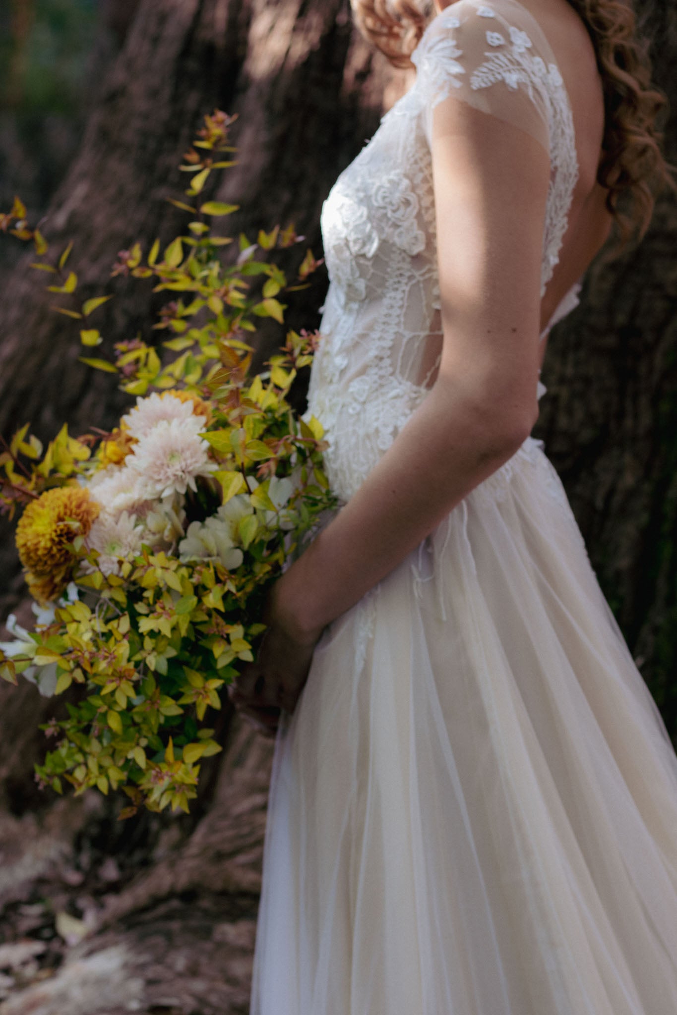 Cobweb Wedding Dress