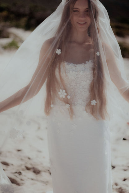 Wildflower veil