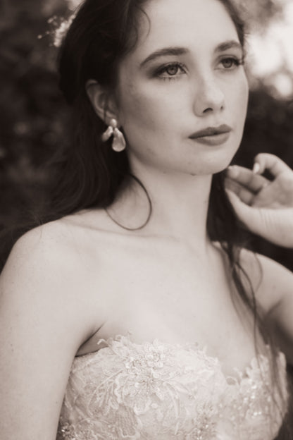 Moth earrings