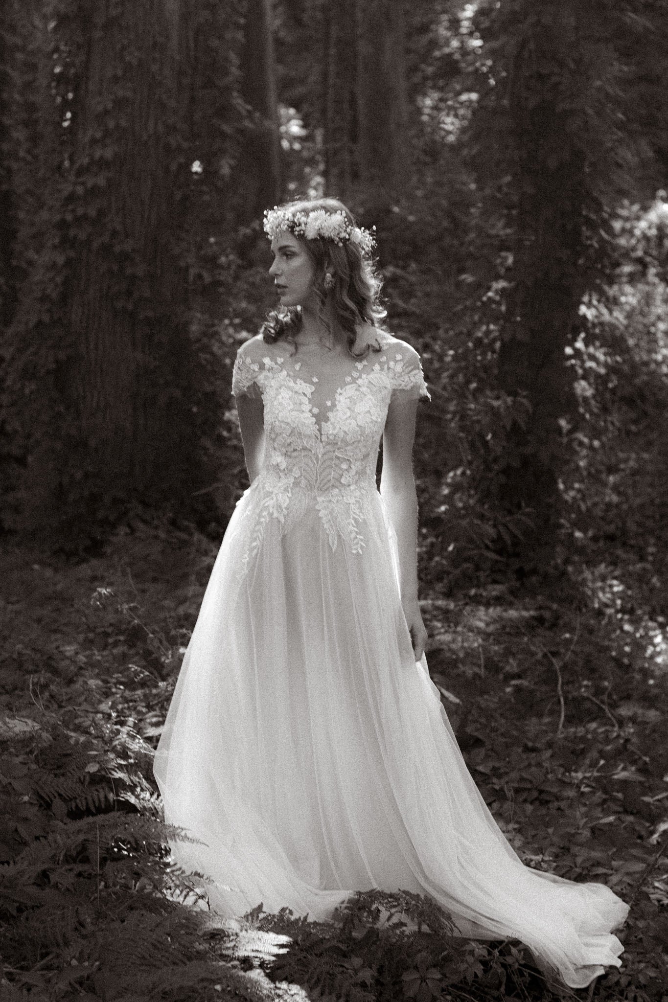 Cobweb Wedding Dress