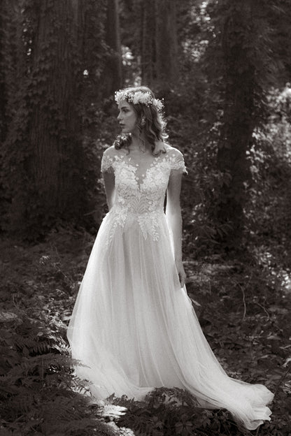 Cobweb Wedding Dress
