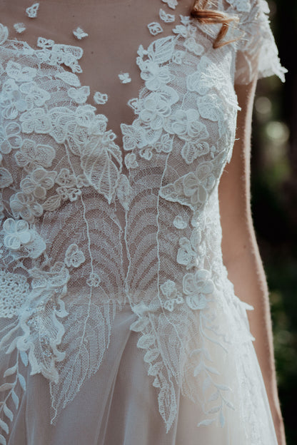 Cobweb Wedding Dress