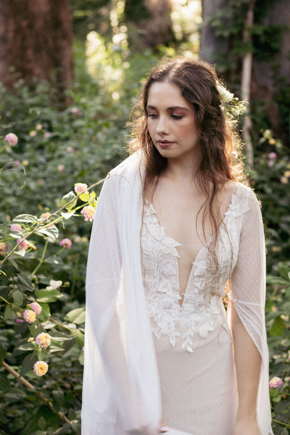 Dew Dotted Tulle Veil